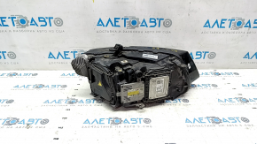 Front left headlight complete Audi Q5 8R 13-17 rest, xenon, scratches, broken mount, sand, needs polishing