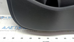 Door trim card front right Hyundai Elantra AD 19-20 gray, rubber armrest, gray cloth insert, gray molding, scratches, worn, peeling paint, dry cleaning