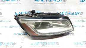 Front right headlight complete Audi Q5 8R 13-17 rest, xenon, sand, for polishing