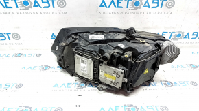 Front right headlight complete Audi Q5 8R 13-17 rest, xenon, sand, for polishing