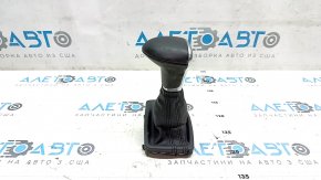 Gear knob Audi Q5 8R 12-17 black leather, worn