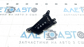 Gear shift indicator Hyundai Elantra AD 17-20 black, glossy, scratches
