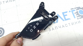 Gear shift indicator Hyundai Elantra AD 17-20 black, glossy, scratches