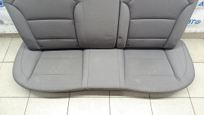 Rear row of seats 2nd row Hyundai Elantra AD 19-20 gray cloth, for cleaning, dented