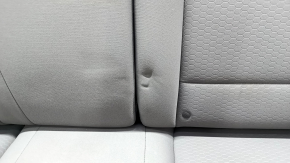 Rear row of seats 2nd row Hyundai Elantra AD 19-20 gray cloth, for cleaning, dented