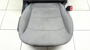 Passenger seat Hyundai Elantra AD 19-20 without airbag, mechanical, gray cloth, scuffs, dry cleaning
