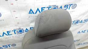 Passenger seat Hyundai Elantra AD 19-20 without airbag, mechanical, gray cloth, scuffs, dry cleaning