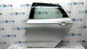 Door assembly rear left Ford Fusion mk5 13-20 silver UX, dent