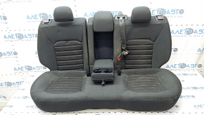 Rear row of seats 2 row Ford Fusion mk5 17-20 black cloth, for cleaning, dented