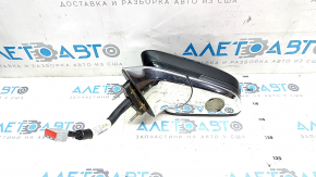 Side mirror left Lincoln MKZ 13-16 14 pins, BSM, auto-dimming, turn signal, graphite UH+chrome