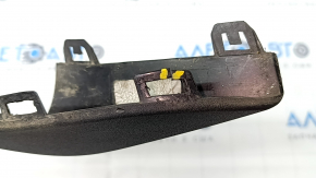 Front bumper molding right Ford Fusion mk5 19-20 structure, crack in fastening