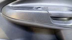 Door trim card front right Ford Escape MK3 13-16 prerest black, leather armrest, black handle, scuffs, dent