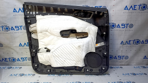 Door trim card front right Ford Escape MK3 13-16 prerest black, leather armrest, black handle, scuffs, dent