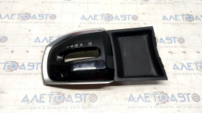 Nissan Rogue 14-16 gear shifter cover black, scratches, without curtain