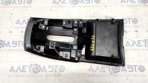 Nissan Rogue 14-16 gear shifter cover black, scratches, without curtain