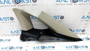 Upper right rear pillar trim Ford Fusion mk5 17-20 grey with black trim, scratches