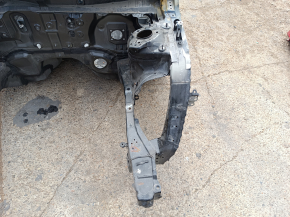 Front left quarter Toyota Rav4 19- on the body, black, painted blue