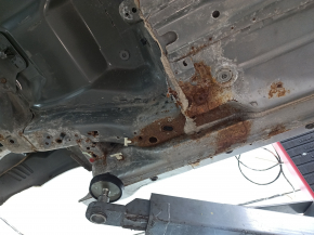 Quarter wing rear left Ford Fusion mk5 13-20 on the body, silver, rusty, bumps