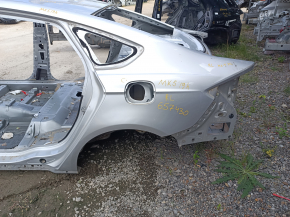 Quarter wing rear left Ford Fusion mk5 13-20 on the body, silver, rusty, bumps