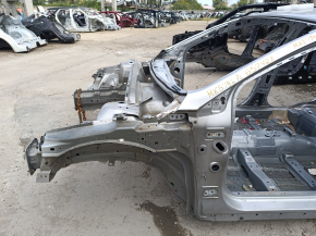 Front left quarter Ford Fusion mk5 13-20 on body, silver, rusty