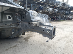 Front left quarter Ford Fusion mk5 13-20 on body, silver, rusty