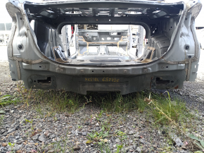 Ford Fusion mk5 13-20 rear panel on body, silver