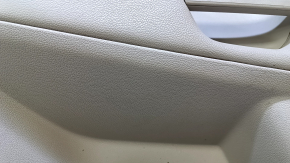 Door trim card front right Ford Escape MK3 13-16 prerest, beige, leather armrest, dents, bumps, scratches
