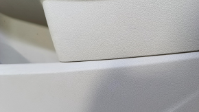Door trim card front right Ford Escape MK3 13-16 prerest, beige, leather armrest, dents, bumps, scratches