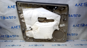 Door trim card front right Ford Escape MK3 13-16 prerest, beige, leather armrest, dents, bumps, scratches