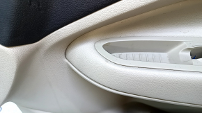 Door trim card front right Ford Escape MK3 13-16 prerest, beige, armrest leather, scuffs, bumps