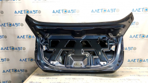 Boot lid Ford Fusion mk5 17-20 blue FT, with number plate and molding, dent