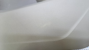 Door trim card front right Ford Escape MK3 13-16 prerest, beige, armrest leather, scuffs, scratches, whitened plastic, pokes