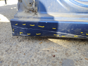 Front left quarter Hyundai Elantra AD 19-20 blue, on the body, dented, bumps