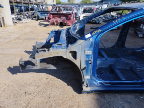 Front left quarter Hyundai Elantra AD 19-20 blue, on the body, dented, bumps