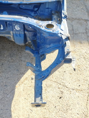Front left quarter Hyundai Elantra AD 19-20 blue, on the body, dented, bumps