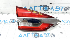 Inner taillight trunk lid left Ford Fusion mk5 19-20 halogen with chrome level 1