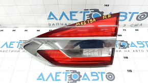 Inner taillight trunk lid right Ford Fusion mk5 19-20 halogen with chrome, level 1 used