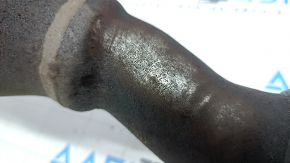 Exhaust manifold with catalytic converter Ford Fusion mk5 17-20 hybrid with lambda probe, rusty, torn mesh