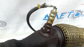 Exhaust manifold with catalytic converter Ford Fusion mk5 17-20 hybrid with lambda probe, rusty, torn mesh