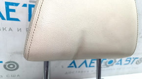 Headrest front right VW Tiguan 09-17 leather beige, dented