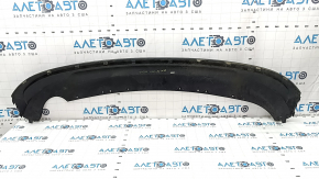 Rear bumper lip Ford Fusion mk5 19-20 for 1 exhaust without chrome tip