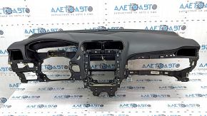 Torpedo front panel with AIRBAG Ford Fusion mk5 19-20 black for projection