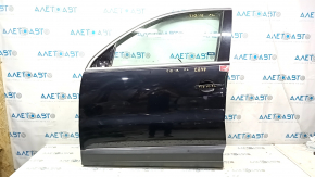 Door assembly front left VW Tiguan 09-17 keyless, black LC9X, scratches