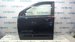 Door assembly front left Jeep Compass 11-16 graphite PAR, scratches, bump
