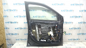 Door assembly front left Jeep Compass 11-16 graphite PAR, scratches, bump