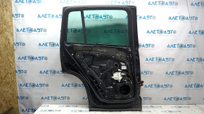 Door assembly rear left VW Tiguan 09-17 black LC9X, scratches