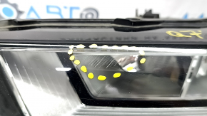 Front left headlight assembly Audi Q7 16-19 LED, scratches