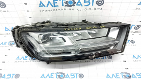 Front right headlight complete Audi Q7 16-19 LED, pokes