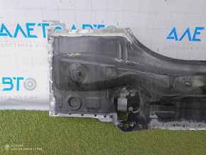 Rear panel BMW 5 F10 09-16 black, sawed off