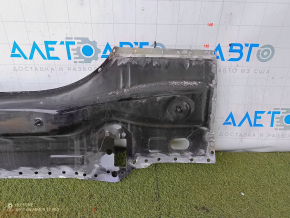 Rear panel BMW 5 F10 09-16 black, sawed off